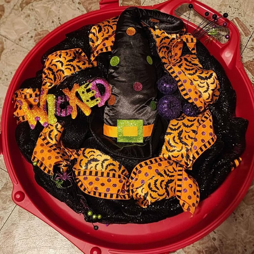 Wicked Halloween Wreath